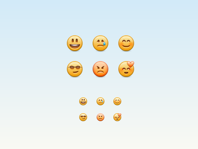 Smiles for VK.com icons illustrator smiles vector vkontakte