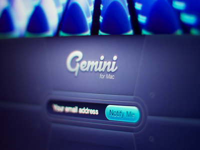 Gemini Teaser 3d c4d gemini illustrator logic macpaw teaser