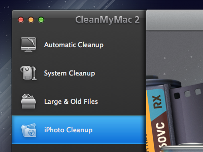 CleanMyMac 2 interface