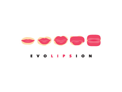 EVOLIPSION emoji emoticons evolution fetish icon icons lips logo stickers