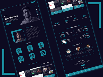 Webdev Portfolio - Joe Barnes