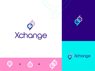Xchange Logo branding flat design identity illustration logo logo design ui vector