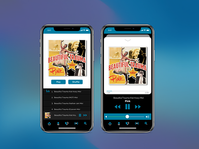 MusicApp - Part2 concept dailyui mobile app design player ui uidesign