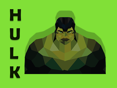 Hulk afid figma hulk illustration illustrator lowpolyart vector