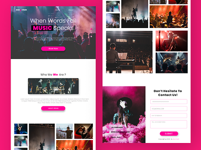 Music4um figma music music app music website uiux uiuxdesign webdesign website
