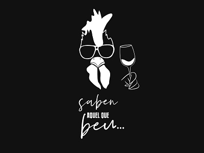 Tshirt for Gallina de Piel Wines illustration tshirt vector