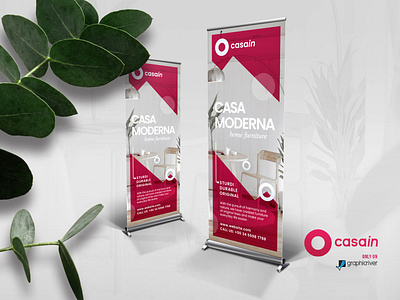 CasaIn Roll-Up Banner