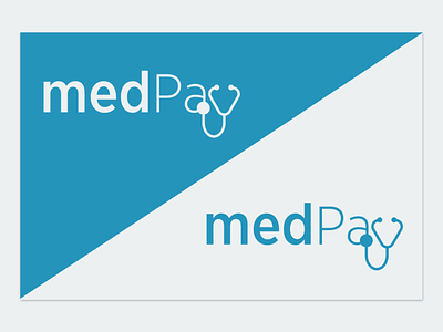 Medpay Logo logo logo text type typo logo typogaphy