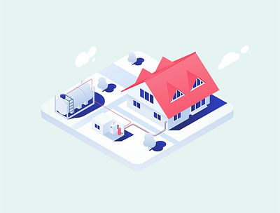 Vector illustration. Isometry design flat illustration illustrator isometric isometry minimal modern vector website