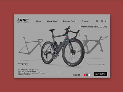 BMC SWITZERLAND product page