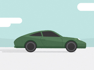 Vroom car illustration