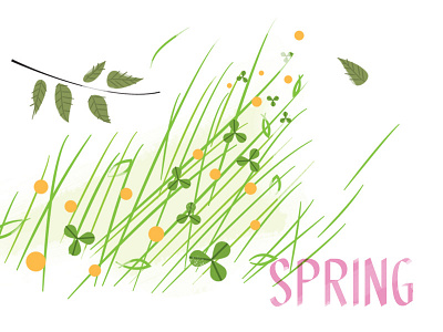 Quick Charley Harper study in celebration of Spring charley harper illustration spring