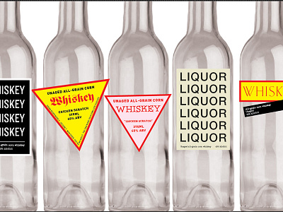 Whiskey labels