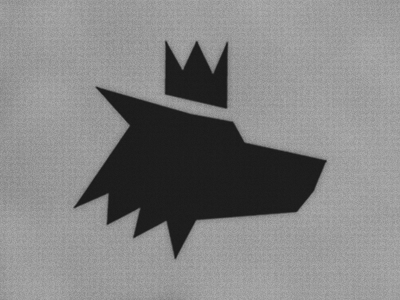 King Wolf design illustration logo