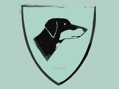 House sigils beagle crests design doberman dork game of thrones houses illustration sigils words