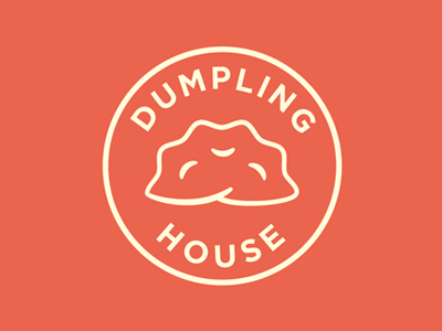 Dumpling house #3 brand design identity illustration logo