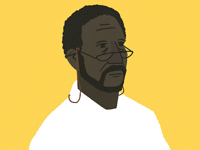Cool Lester Smooth character illustration lester television the wire