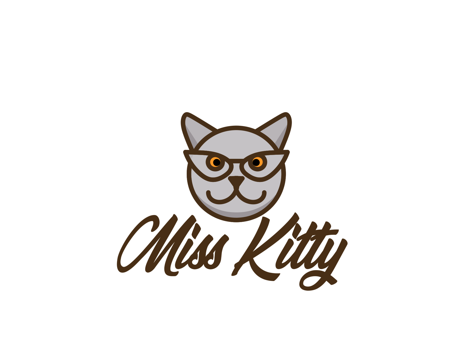 Kitty logo Stock Vector Images - Alamy