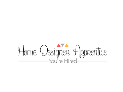 home designer logo home designer logo triangle