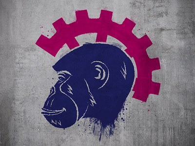 steampunk ape ape design graffiti illustration sketch steampunk steampunk ape