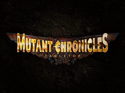 MUTANT CHRONICLES - logo design illustration logo logotype mutant chronicles photoshop