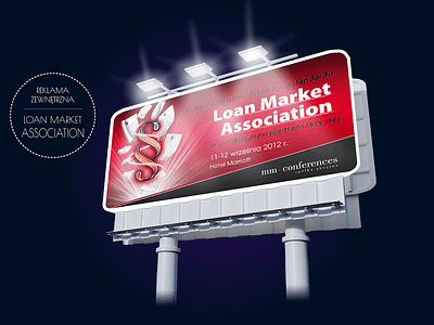 Loan Market Associacion – reklama advertise design outdoor advertise
