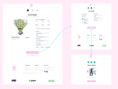 Money Bucket Form Order Page (web design)