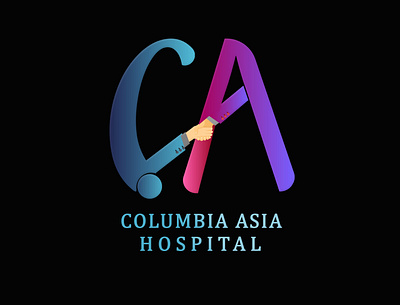 Redesign Columbia Asia Hospital Logo branding bussiness logo design hospital logo icon illustration logo logo ca typography vector