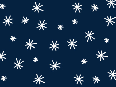 Snowflakes! blue christmas digital drawing hand drawn illustration pattern photoshop snow