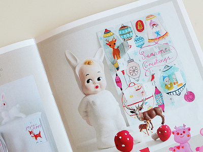 Illustrations for Christmas at Lapin & Me