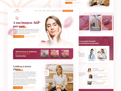 Clínica Lótus - Website Design ui ux