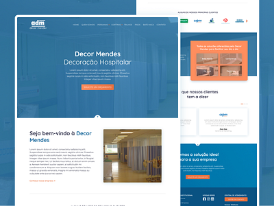 Decor Mendes - Website Design design ui ux