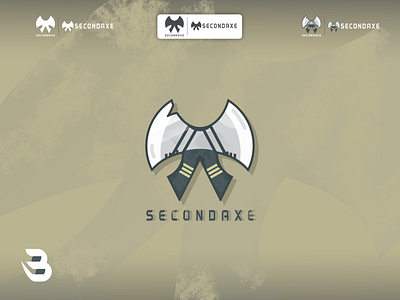 SECONDAXE axe branding design esports esports logo game logo logo axe logo esport logodesign modern