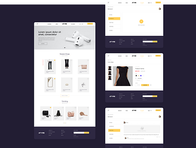 Ecommerce Store. design ecommerce shop flat design logo ui uidesign website