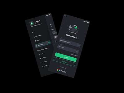 Connect Wallet. app app design dark ui design flat design mobile app ui uidesign ux design