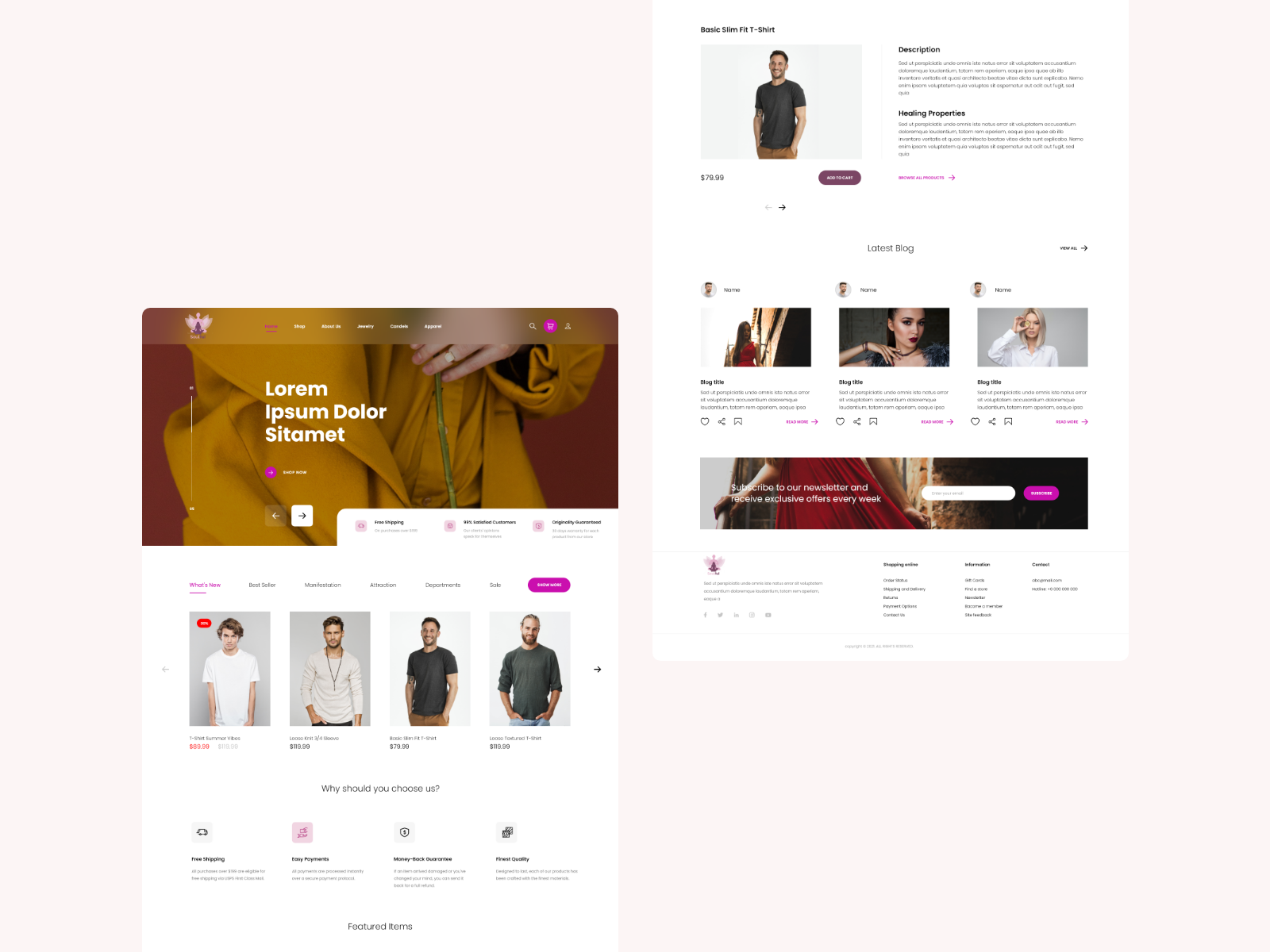 Ecommerce Store. by Aisha Qureshi on Dribbble