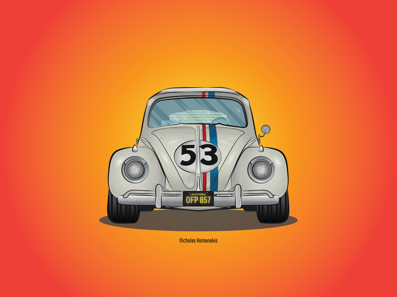 Free Free 179 Herbie The Love Bug Svg SVG PNG EPS DXF File