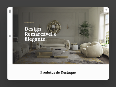 Furniture Web Concept - Allu furniture shop furniture website ui web design website design