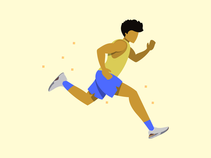 Runner adobe illustrator runner nike graphic illustrator