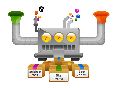 Affili8ing Robot factory machine robot