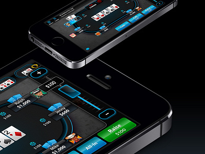 Iphone Poker game gaming iphone poker ui