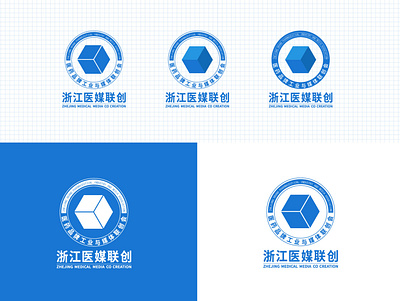 项目20191206_浙江医媒联创 branding design logo 平面