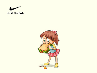 just do eat design graphicdesign logodesign minimalism nice nike uidesign uiux