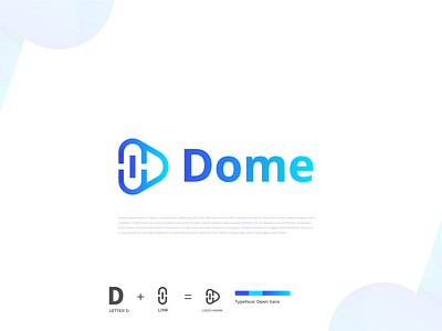 Dome logo concept 01 branding design dribbble best shot graphicdesign illustration logo logodesign newthisweek typography uidesign uiux visual design