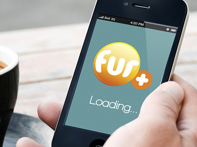 Fur + iPhone Application and Brand app application branding logo ui ux