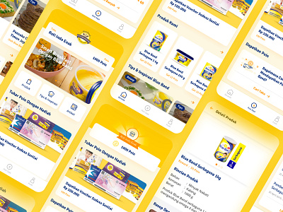 Blueband App app food sagadigitalstudio ui ux web