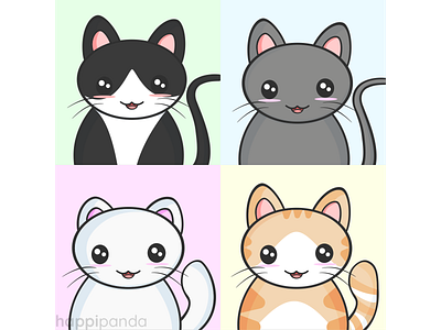 Cute Kawaii Kitties