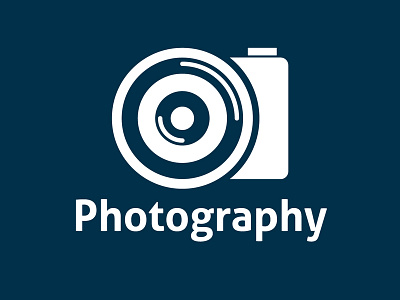 Photography logo template for photographer
