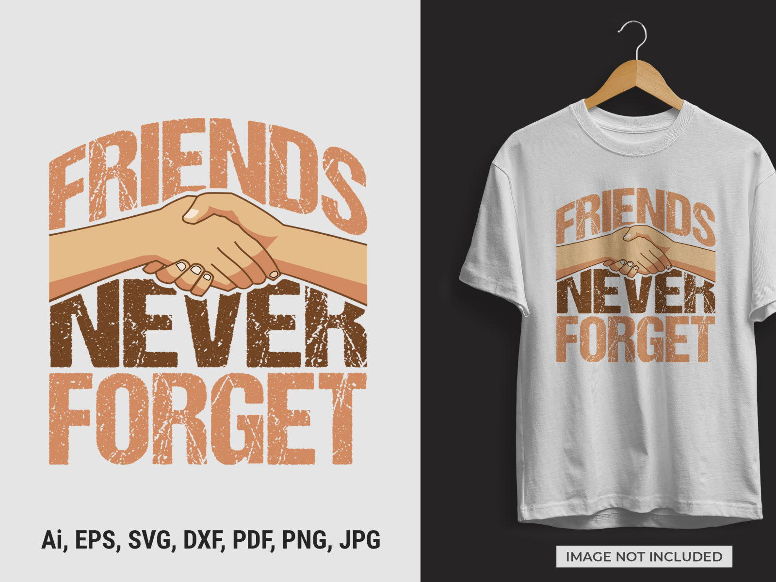 T Shirt Design For Friends