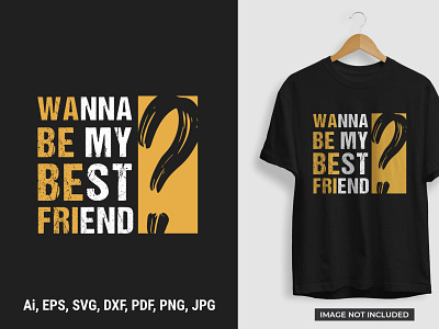 Friendship Day Tshirt Design